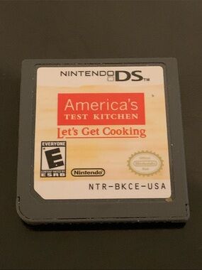 Nintendo DS - America's Test Kitchen: Let’s Get Cooking- Game Cartridge